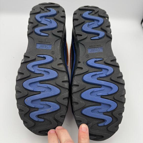 Bass Brazos Vintage Duck Shoes 8M Fleece Slip-on Waterproof Winter Rain Clogs - Picture 12 of 12